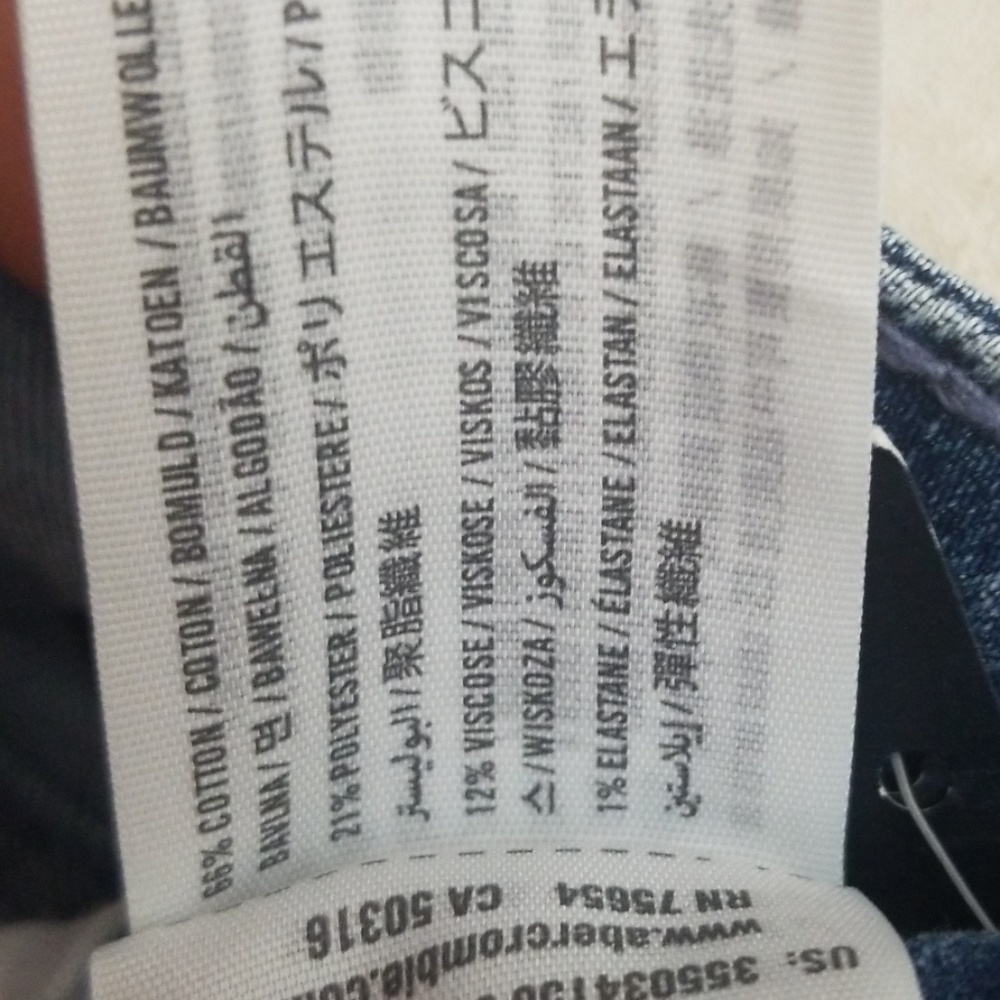 ¡ SOLD OUT !!Hollister super skinny jeans 13 - Picture 8 of 8